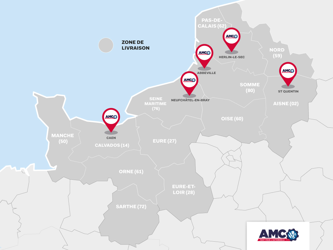 carte des points de vente amc